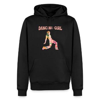 Tanzen Tänzer Tanz - Männer Premium Bio Hoodie - Schwarz - Vorne - Nico (187cm)
