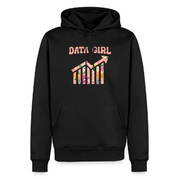 Big Data Science Engineer Scientist Analyst - Männer Premium Bio Hoodie - Schwarz - Vorne - Nico (187cm)