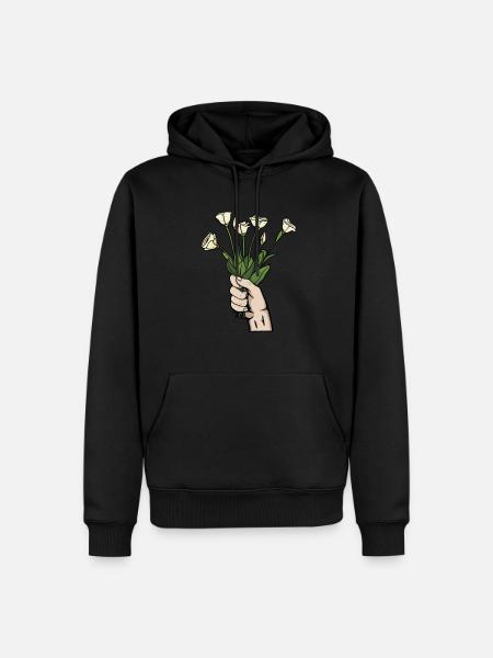 Florist Floristry - Men’s Premium Organic Hoodie - black