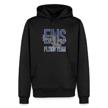 Helikopter Hubschrauber Pilot Heli - Männer Premium Bio Hoodie - Schwarz - Vorne - Nico (187cm)