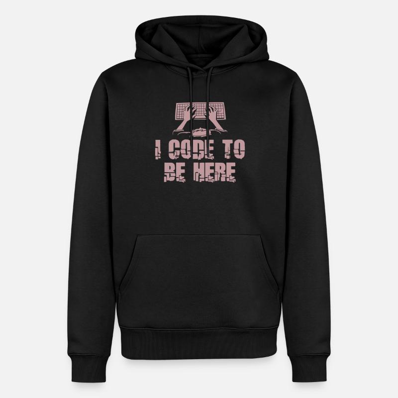 Programmierer Coder Software Entwickler - Männer Premium Bio Hoodie - Schwarz