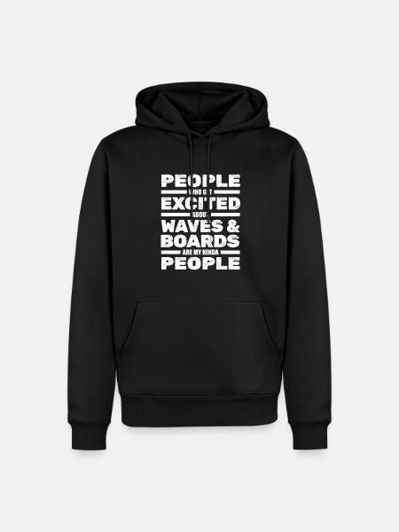 Wakeboarden Wakeboarding Wakeboard - Men’s Premium Organic Hoodie - black