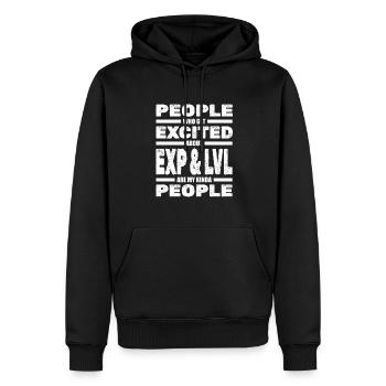 Gamer Gaming Video Games Videospiele - Männer Premium Bio Hoodie - Schwarz - Vorne - Nico (187cm)