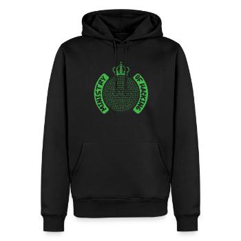 Programmer Coder Software Developer - Men’s Premium Organic Hoodie - black - Front - Nico (187cm)