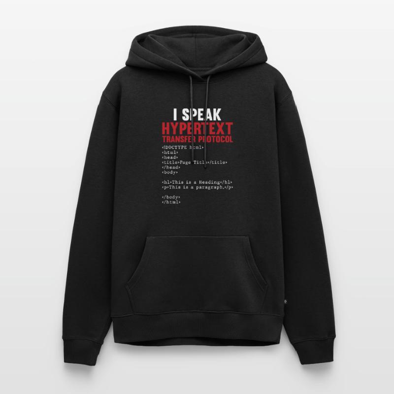 Programmierer Coder Software Entwickler Männer Premium Bio Hoodie