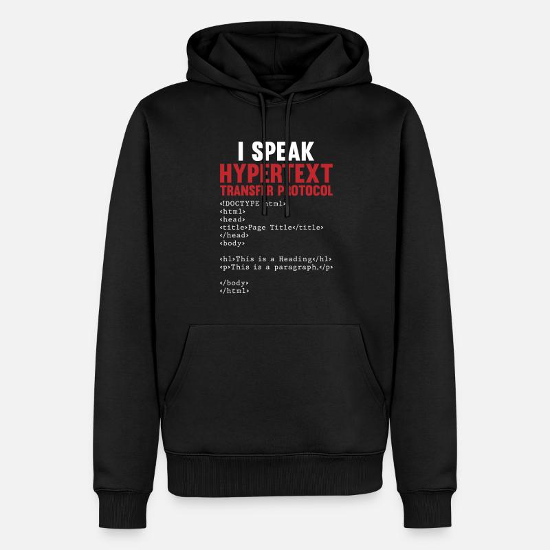 Programmer Coder Software Developer - Men’s Premium Organic Hoodie - black