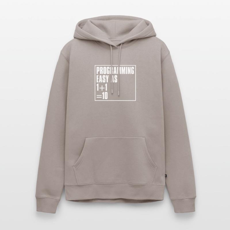 Programmer Coder Software Developer Men’s Premium Organic Hoodie