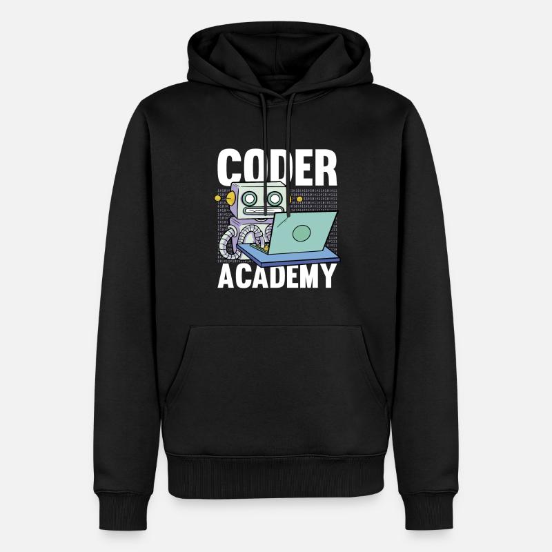 Programmer Coder Software Developer - Men’s Premium Organic Hoodie - black