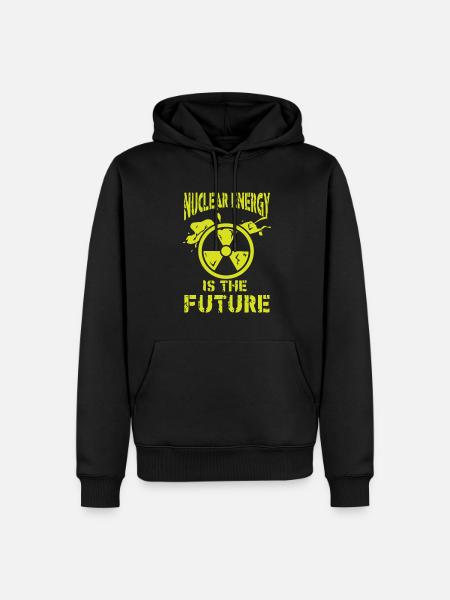 Nuclear Power Plant Nuclear Power Nuclear Climate Change - Men’s Premium Organic Hoodie - black