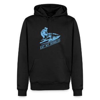 Jetski Jet Ski Motorschlitten - Männer Premium Bio Hoodie - Schwarz - Vorne - Nico (187cm)
