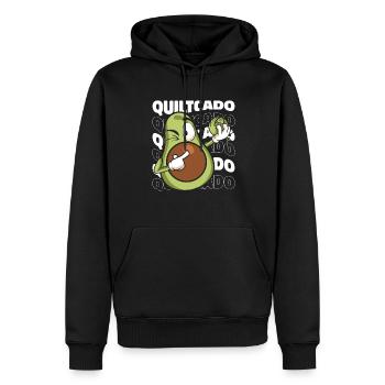 Nähen Quilting Quilten - Männer Premium Bio Hoodie - Schwarz - Vorne - Nico (187cm)