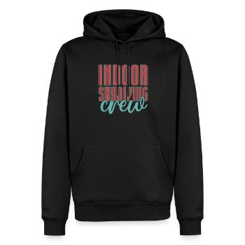Indoor-Skydiving - Männer Premium Bio Hoodie - Schwarz - Vorne - Nico (187cm)