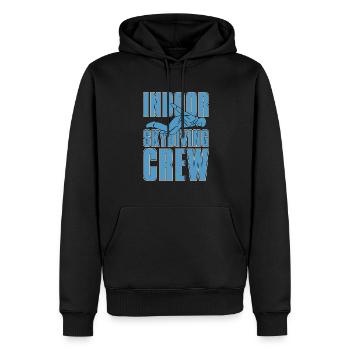 Indoor Skydiving - Men’s Premium Organic Hoodie - black - Front - Nico (187cm)