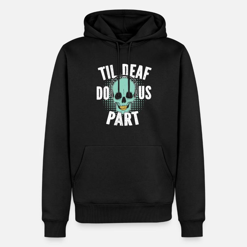 Tontechniker Sound Audio Engineer - Männer Premium Bio Hoodie - Schwarz