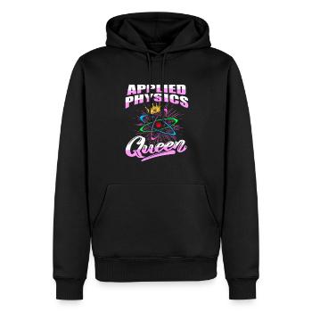 Physik Physiker - Männer Premium Bio Hoodie - Schwarz - Vorne - Nico (187cm)