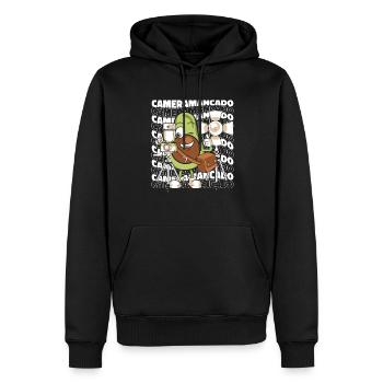 Kameramann - Männer Premium Bio Hoodie - Schwarz - Vorne - Nico (187cm)