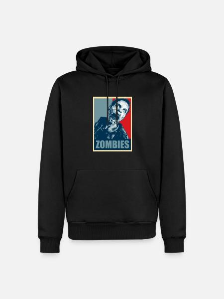 Zombie Halloween - Men’s Premium Organic Hoodie - black