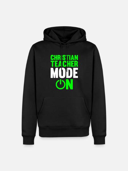 Teacher of Religion Religious Education - Men’s Premium Organic Hoodie - black