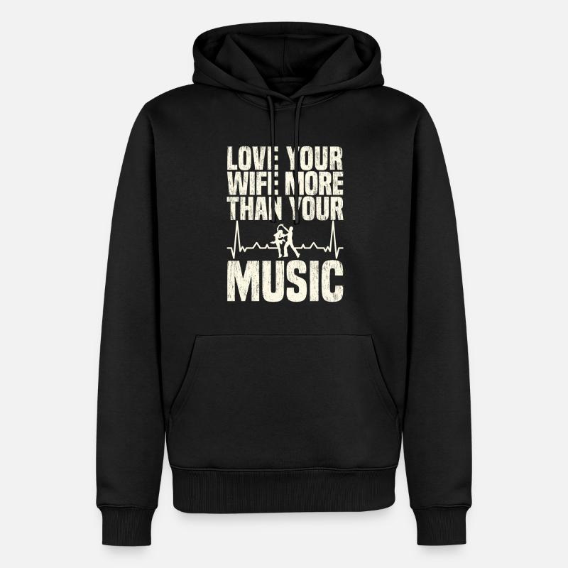Tontechniker Toningenieur Tontechniker Ehemann - Männer Premium Bio Hoodie - Schwarz