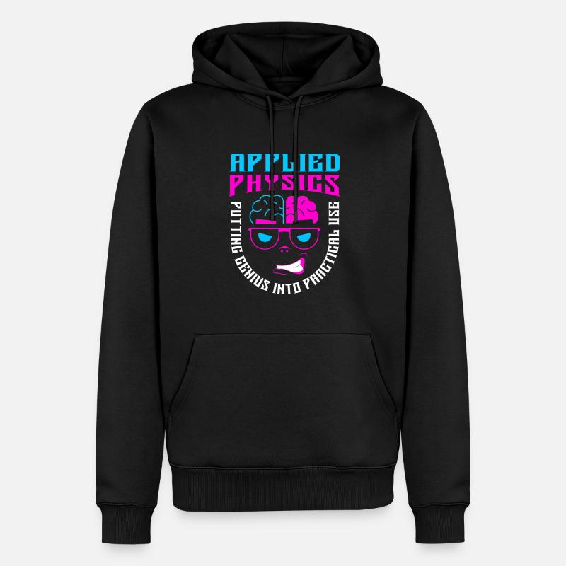 Physique Phyiker Physique appliquée - Sweat à capuche Premium bio Homme - noir