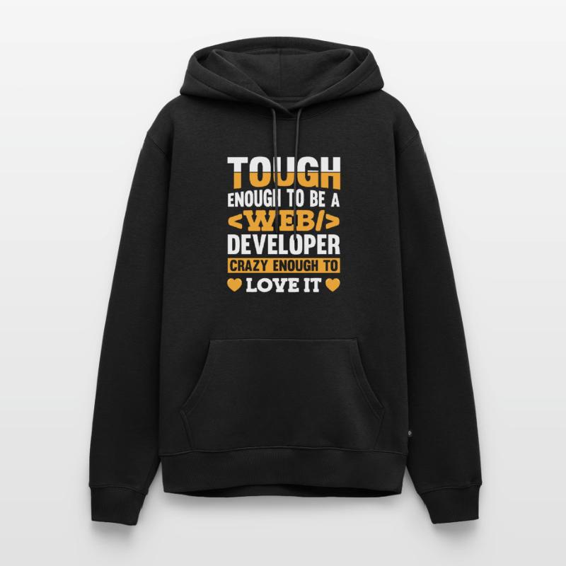 Web Developer Webdeveloper Web Developer Men’s Premium Organic Hoodie
