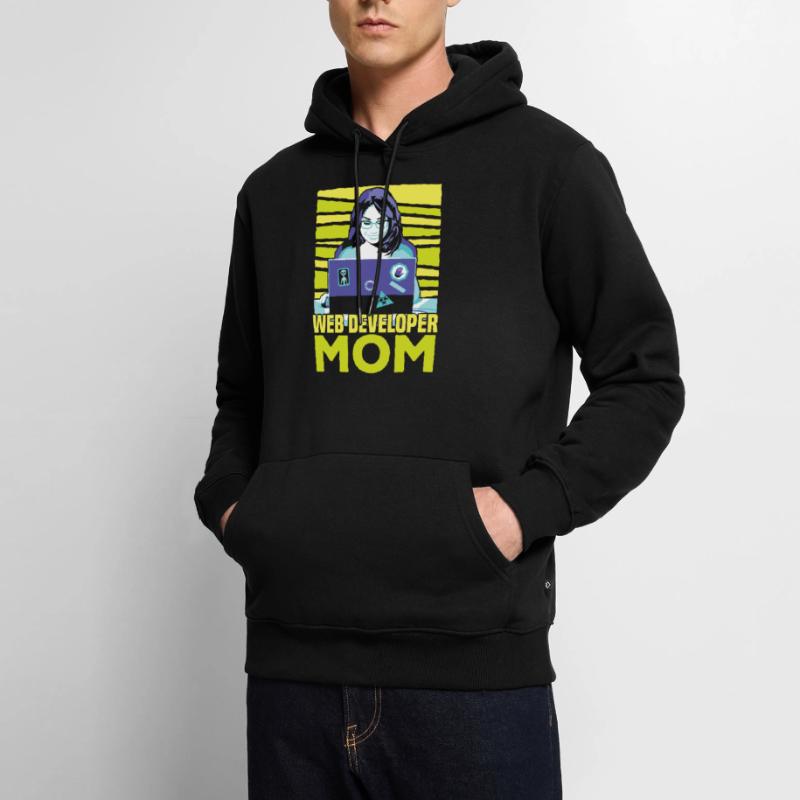 Web Developer Web Developer Web Developer Men’s Premium Organic Hoodie