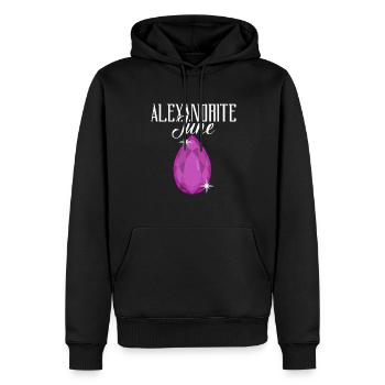 Prospectors Digging Treasure - Men’s Premium Organic Hoodie - black - Front - Nico (187cm)