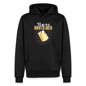 Prospectors Digging Treasure - Men’s Premium Organic Hoodie - black - Front - Nico (187cm)