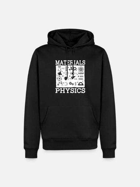 Physics Phyiker Applied Physics - Men’s Premium Organic Hoodie - black