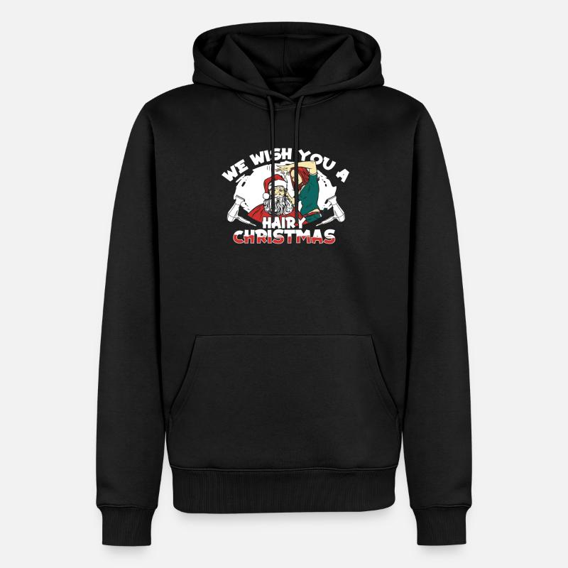 Coiffeur Coiffeur Coiffeur - Sweat à capuche Premium bio Homme - noir