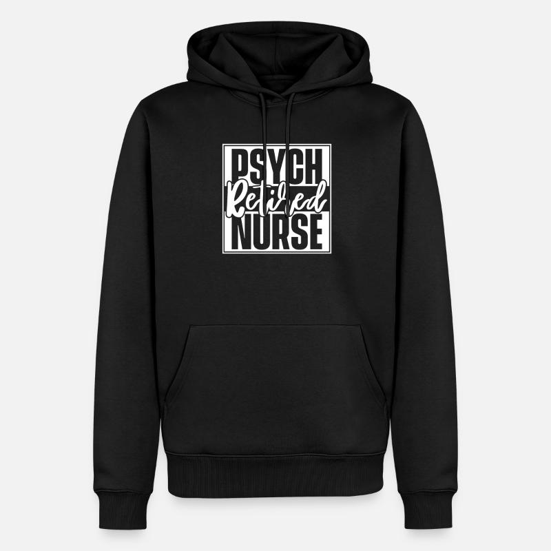 Krankenschwester - Männer Premium Bio Hoodie - Schwarz