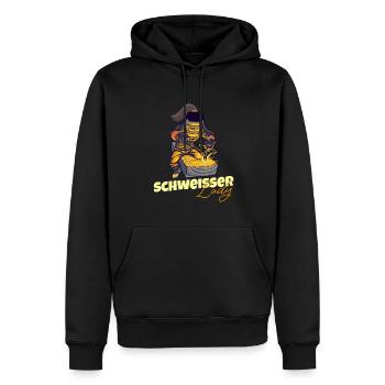 Schmied Metallbauer Schlosser - Männer Premium Bio Hoodie - Schwarz - Vorne - Nico (187cm)