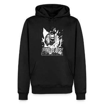 Schmied Metallbauer Schlosser - Männer Premium Bio Hoodie - Schwarz - Vorne - Nico (187cm)