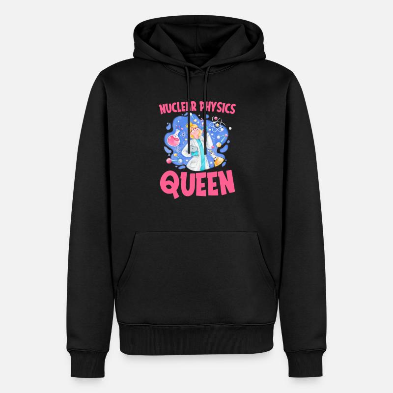 Physique Phyiker Physique nucléaire - Sweat à capuche Premium bio Homme - noir