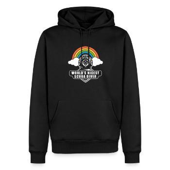 Tauchen Taucher Kommerzielles Tauchen - Männer Premium Bio Hoodie - Schwarz - Vorne - Nico (187cm)