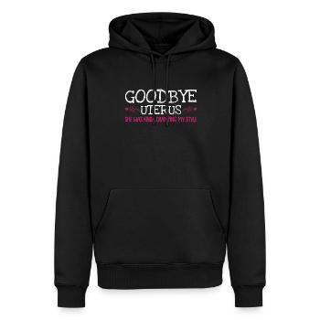Hysterektomie Spaß Hysterektomie - Männer Premium Bio Hoodie - Schwarz - Vorne - Nico (187cm)