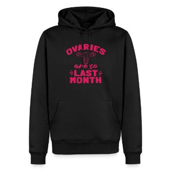 Hysterektomie Hysterektomie - Männer Premium Bio Hoodie - Schwarz - Vorne - Nico (187cm)