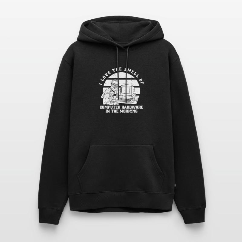 Developer Coder Programmer Computer Sweat à capuche Premium bio Homme