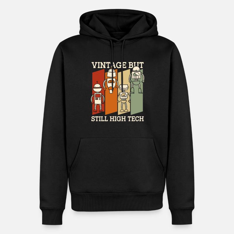 Robotique Ai Robot - Sweat à capuche Premium bio Homme - noir