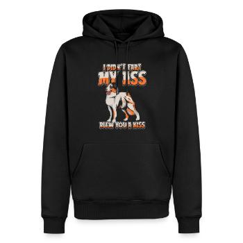 Australian Shepherd - Männer Premium Bio Hoodie - Schwarz - Vorne - Nico (187cm)