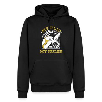 Turmspringen Turmspringer Kippen - Männer Premium Bio Hoodie - Schwarz - Vorne - Nico (187cm)