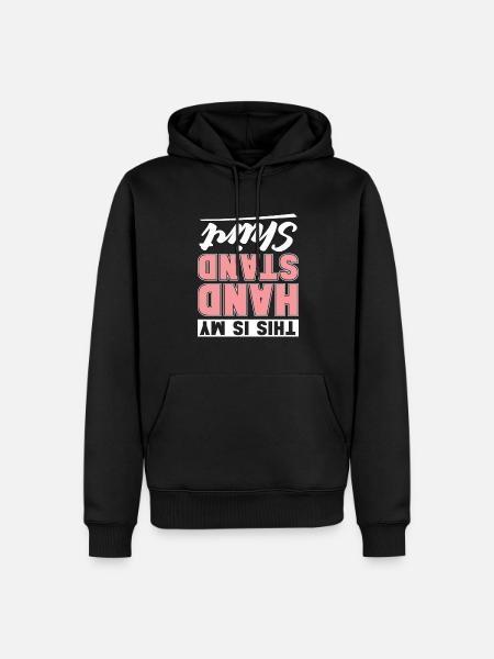 Rsg Turnen Sportgymnastik Handstand - Männer Premium Bio Hoodie - Schwarz