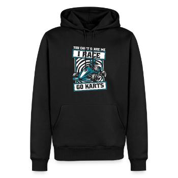 Go Kart Karting Karting Karting Driver Funny - Men’s Premium Organic Hoodie - black - Front - Nico (187cm)