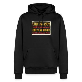 Mom Mutter Kinder - Männer Premium Bio Hoodie - Schwarz - Vorne - Nico (187cm)