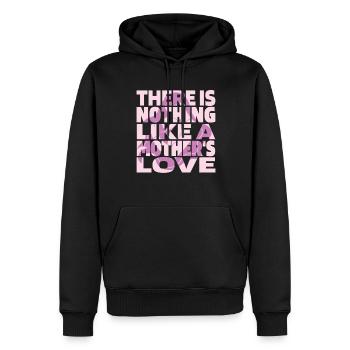 Mom Mutter Liebe - Männer Premium Bio Hoodie - Schwarz - Vorne - Nico (187cm)