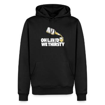 Whisky Whiskey Lustig - Männer Premium Bio Hoodie - Schwarz - Vorne - Nico (187cm)