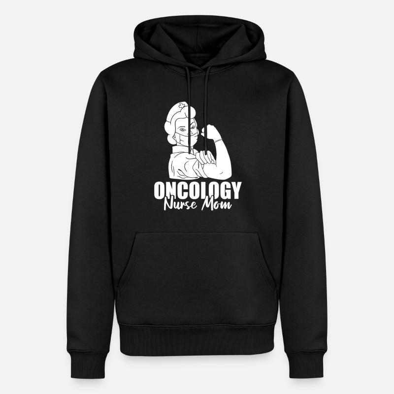Krankenschwester Mutter - Männer Premium Bio Hoodie - Schwarz