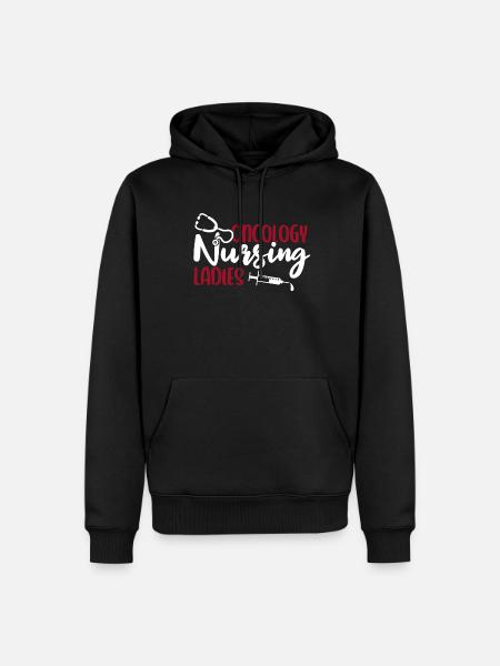 Nurse Lady - Men’s Premium Organic Hoodie - black