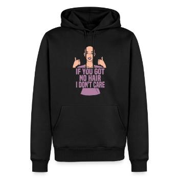 Krankenschwester Haar - Männer Premium Bio Hoodie - Schwarz - Vorne - Nico (187cm)