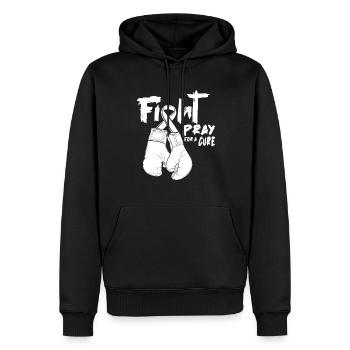 Psychologie Psychologue Dispute - Sweat à capuche Premium bio Homme - noir - Devant - Nico (187cm)